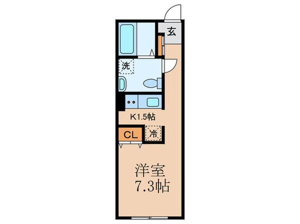 ＺＥＳＴＹ駒澤大学Ⅱの物件間取画像